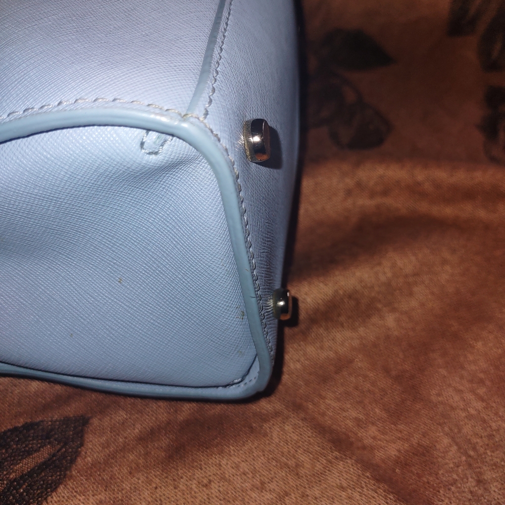 Kate Spade Soft Blue Satchel - image 7